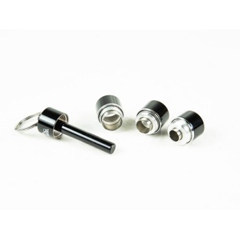 BUCASIGARI LUBINSKI TRIPLO DIAMETRO GORDO LACCA NERA