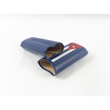 PORTASIGARI DA TASCA CARTUJANO DUKE BLU RING 56 2 POSTI