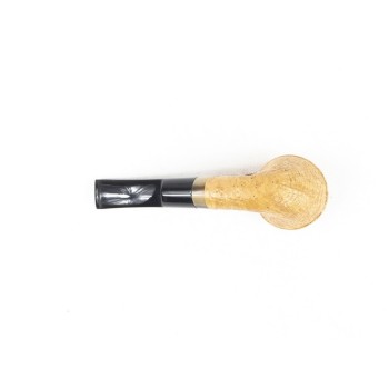 PIPA VOLKAN SABBIATA NATURALE HALF BENT BULLDOG
