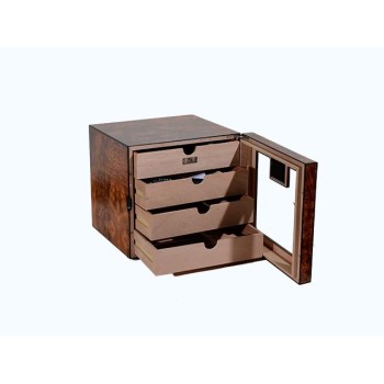 VETRINETTA LUBINSKI 4 CASSETTI NOCE