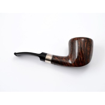 PIPA POUL WINSLOW GRADO C rif. 005 HALF BENT PEAR - VERA ARGENTO
