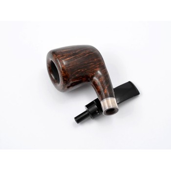 PIPA POUL WINSLOW GRADO C rif. 005 HALF BENT PEAR - VERA ARGENTO