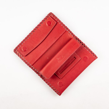 BUSTA PORTATABACCO LUBINSKI RYO NEW SUBURBAN BURGUNDY