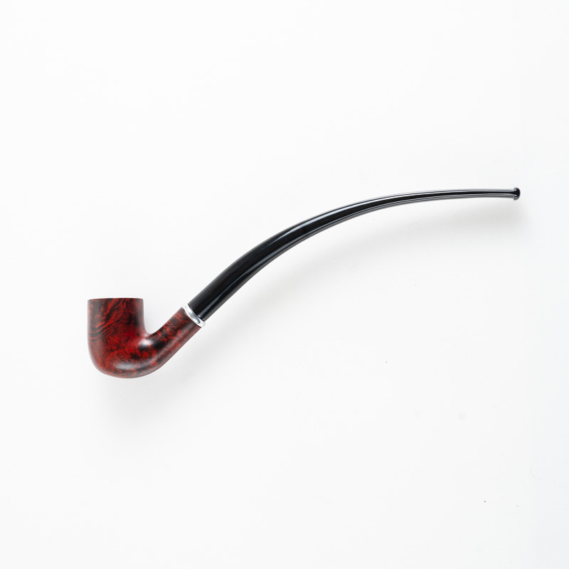 PIPA TALAMONA LISCIA DOPPIO BOCCHINO rif. 544 CHURCHWARDEN BENT BILLIARD PIPA TALAMONA LISCIA DOPPIO BOCCHINO rif. 544 CHURCHWARDEN BENT BILLIARD