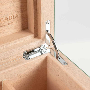 HUMIDOR GENTILI BOLIVAR VERDE SERIGRAFIA VINACCIA