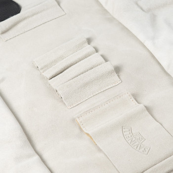 BUSTA PORTAPIPE SAVINELLI DA VIAGGIO NERA - 4 PIPE