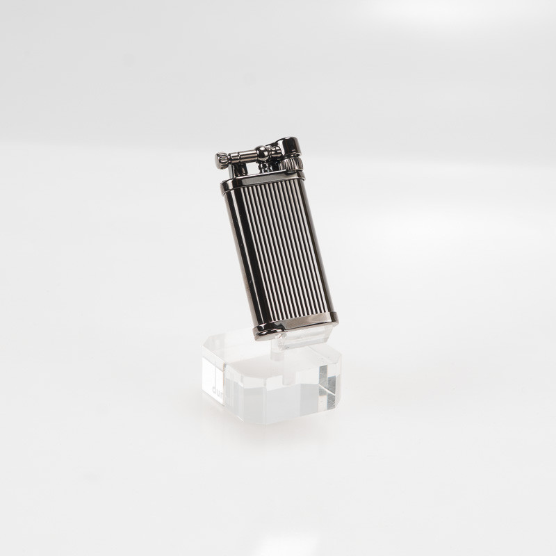 ACCENDINO IM CORONA PER PIPA OLD BOY RIGHE GRIGIO SCURO - CON CURAPIPE