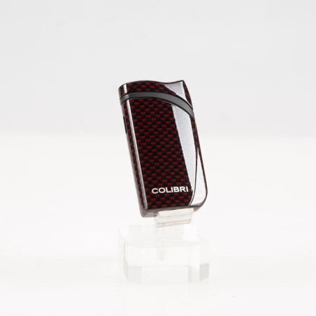 ACCENDINO COLIBRÌ FALCON CARBON FIBER METALLIC BORDEAUX