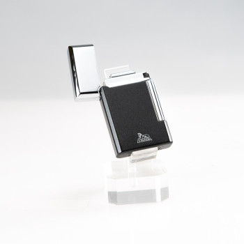 ACCENDINO LUBINSKI PER PIPA SPOLETO PIETRINA - CROMO E NERO