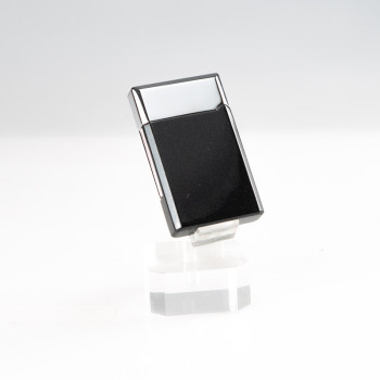 ACCENDINO LUBINSKI PER PIPA SPOLETO PIETRINA - CROMO E NERO