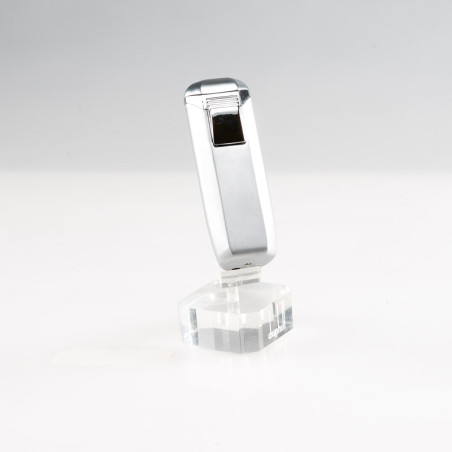 ACCENDINO LUBINSKI TRISTAR TURBO TRIPLE JET FLAME - CROMO