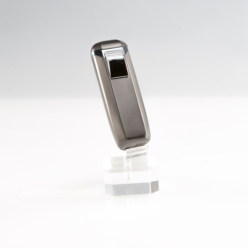 ACCENDINO LUBINSKI TRISTAR TURBO TRIPLE JET FLAME - GRIGIO