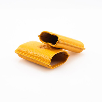 PORTASIGARI DA TASCA CARTUJANO TOSCANO GIALLO 2 POSTI