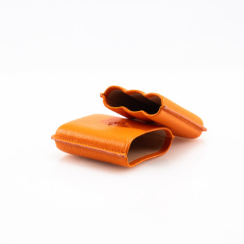 PORTASIGARI DA TASCA CARTUJANO TOSCANO ARANCIONE 3 POSTI