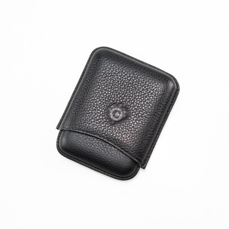 PORTASIGARI DA TASCA CARTUJANO TOSCANO NERO 4 POSTI