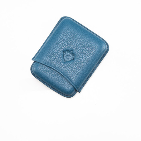 PORTASIGARI DA TASCA CARTUJANO TOSCANO AZZURRO 4 POSTI