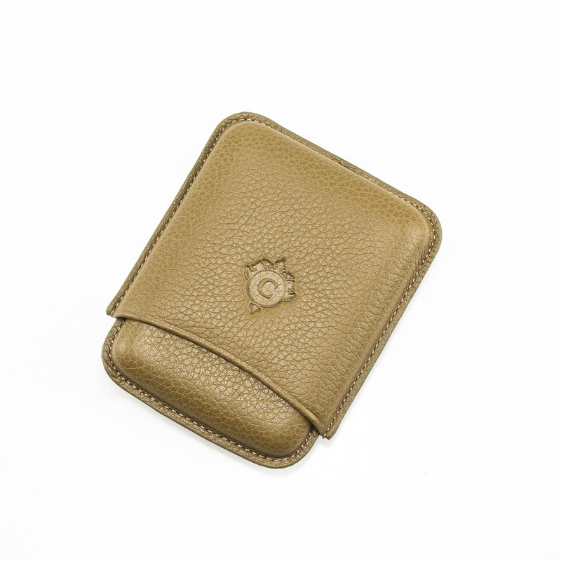 PORTASIGARI DA TASCA CARTUJANO TOSCANO VERDE MILITARE 4 POSTI