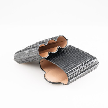 PORTASIGARI DA TASCA EGOIST DIAMOND ROBUSTO NERO 3 POSTI CON TAGLIASIGARI