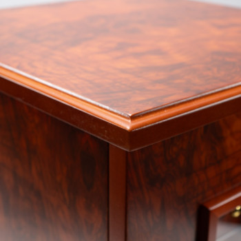 VETRINA LUBINSKI 5 CASSETTI RADICA OLMO