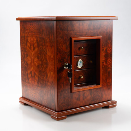 VETRINA LUBINSKI 5 CASSETTI RADICA OLMO