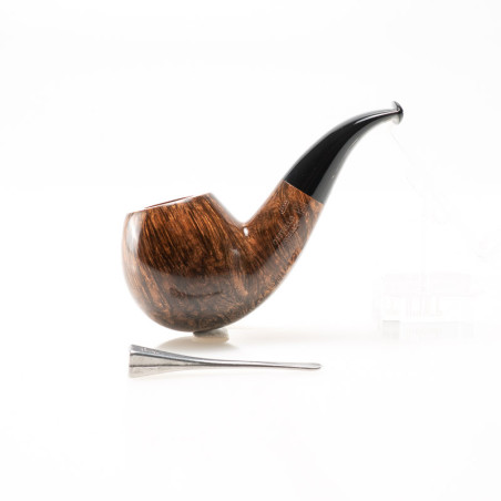 PIPA CASTELLO CASTELLO KKKK BENT APPLE MARRONE SCURO