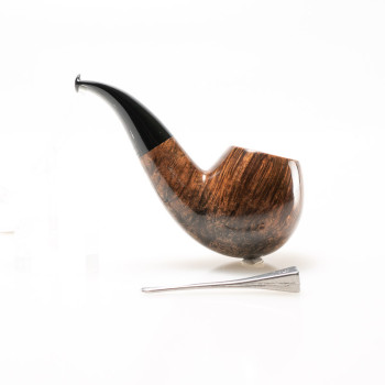 PIPA CASTELLO CASTELLO KKKK BENT APPLE MARRONE SCURO