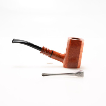 PIPA CASTELLO COLLECTION OCCHIO DI PERNICE KK BENT POKER - FLOCK RADICA TORCIGLIONE