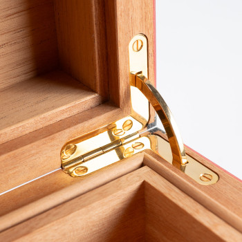 HUMIDOR ELIE BLEU SYCOMORE ONDÉ ROUGE