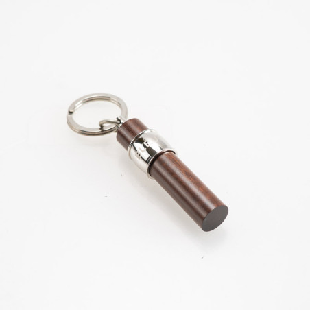 BUCASIGARI ELIE BLEU LEGNO PREGIATO FIN. CROMO LUCIDO