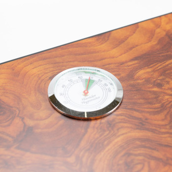 HUMIDOR PER TOSCANO LUBINSKI CON SET CIGAR RADICA OLMO