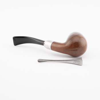 PIPA RODATA SAVINELLI EXTRA DRY 602 BENT BILLIARD - VERA ARMY ARGENTO