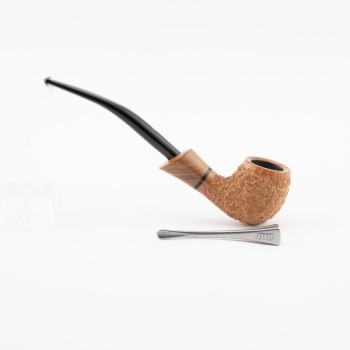 PIPA RODATA MORETTI RUSTICATA 1 DELTA BENT APPLE - INSERTO ULIVO