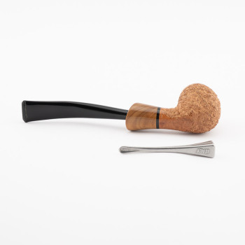 PIPA RODATA MORETTI RUSTICATA 1 DELTA BENT APPLE - INSERTO ULIVO