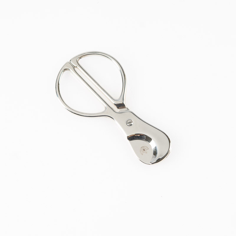 FORBICI TAGLIASIGARI TOSCANO CROMO CON ASTUCCIO