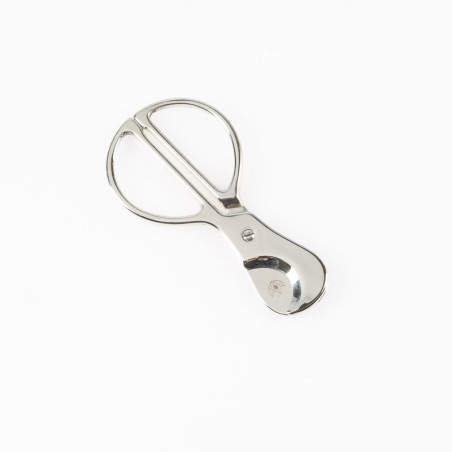 FORBICI TAGLIASIGARI TOSCANO CROMO CON ASTUCCIO