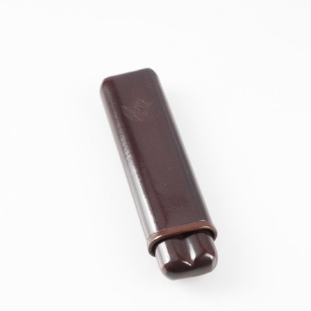 PORTASIGARI DA TASCA TOSCANO LUNGO MARRONE 2 POSTI