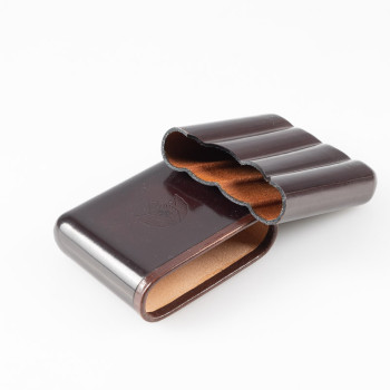 PORTASIGARI DA TASCA TOSCANO AMMEZZATO MARRONE 4 POSTI