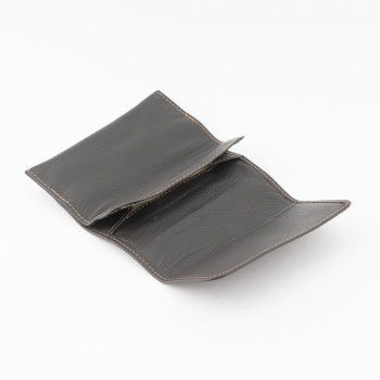 BUSTA PORTATABACCO LUBINSKI AVVOLGIBILE PICCOLA NAPPA TESTA MORO