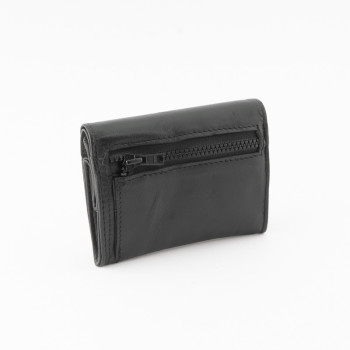 BUSTA PORTATABACCO SASIENI BOX NAPPA NERA CALAMITA