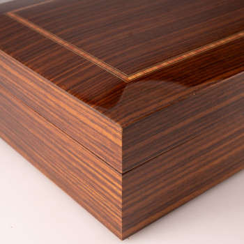 HUMIDOR LUBINSKI PALISSANDRO CON INTARSIO