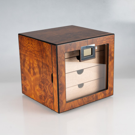 VETRINETTA LUBINSKI 4 CASSETTI OLMO OPACO