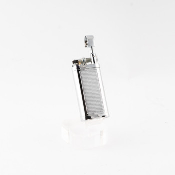 ACCENDINO LUBINSKI PER PIPA PROFESSOR - CROMO LINEE DIAGONALI CON PIGINO