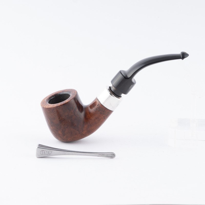 PIPA RODATA PETERSON DELUXE 1S BENT POT - VERA ARGENTO STERLING