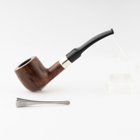 PIPA RODATA CALIBANO C2 113 HALF BENT POT - VERA ARGENTO