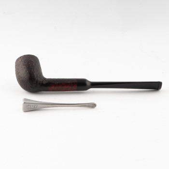 PIPA MY WAY LADY PIPE SABBIATA MOGANO BILLIARD SLENDER INCLINED BOWL