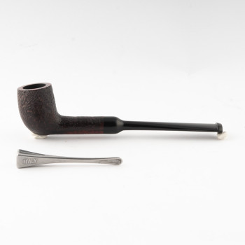 PIPA MY WAY LADY PIPE SABBIATA MOGANO BILLIARD SLENDER INCLINED BOWL