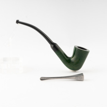 PIPA MY WAY LADY PIPE LISCIA VERDE BENT DUBLIN