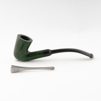 PIPA MY WAY LADY PIPE LISCIA VERDE BENT DUBLIN