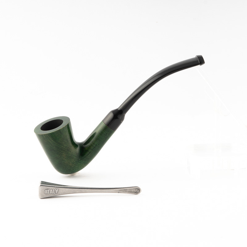 PIPA MY WAY LADY PIPE LISCIA VERDE BENT DUBLIN