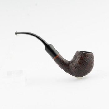 PIPA SASIENI FOUR DOT RUFF ROOT DARK SANDBLAST FULL BENT APPLE